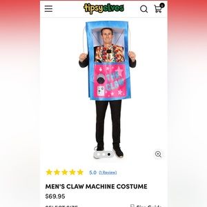 MEN'S CLAW MACHINE COSTUME